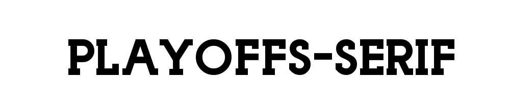 Playoffs-Serif