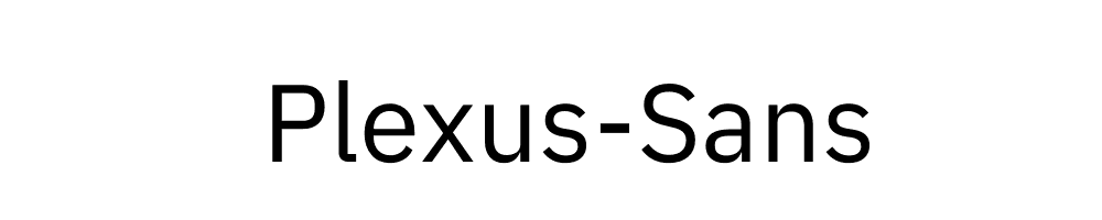 Plexus-Sans