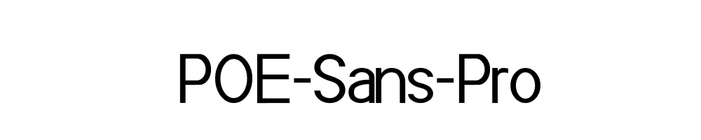 POE-Sans-Pro