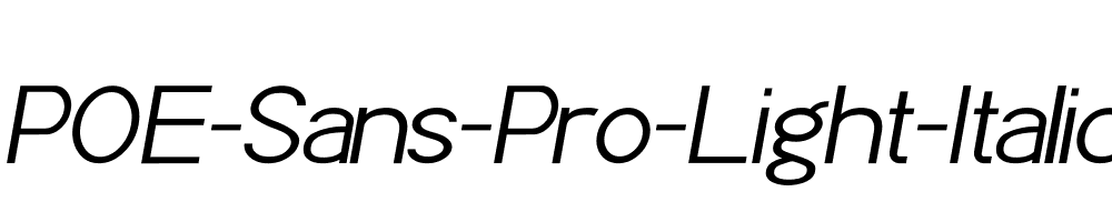 POE-Sans-Pro-Light-Italic