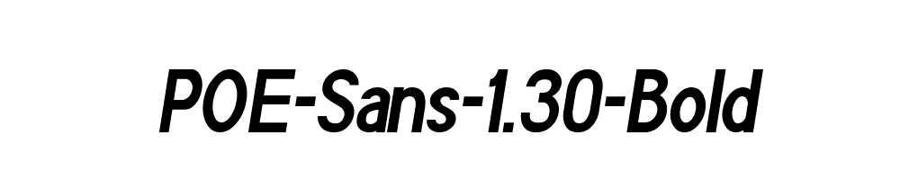 POE-Sans-1.30-Bold