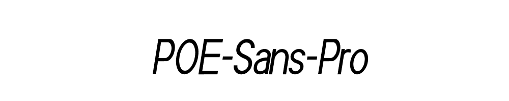 POE-Sans-Pro