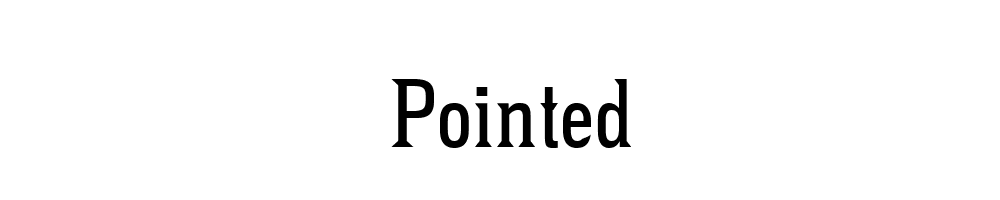 Pointed