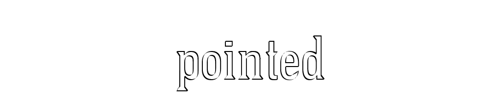 Pointed