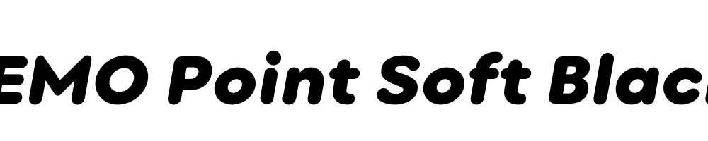 FSP DEMO Point Soft Black Italic