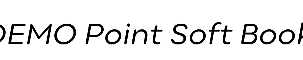 FSP DEMO Point Soft Book Italic