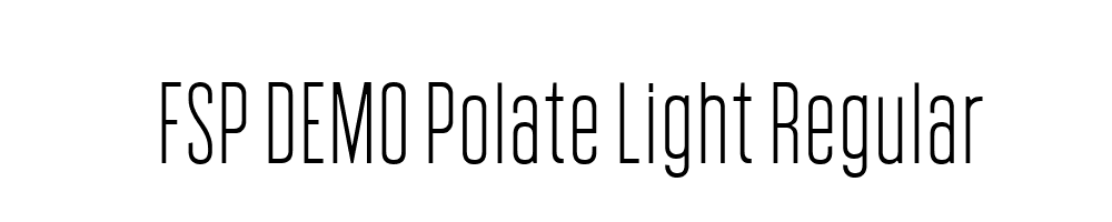 FSP DEMO Polate Light Regular