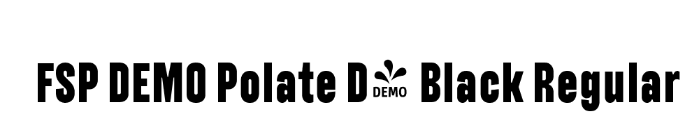 FSP DEMO Polate D4 Black Regular