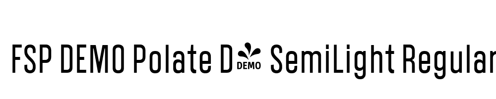 FSP DEMO Polate D4 SemiLight Regular