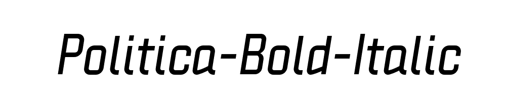 Politica-Bold-Italic