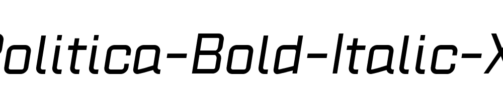 Politica-Bold-Italic-Xp