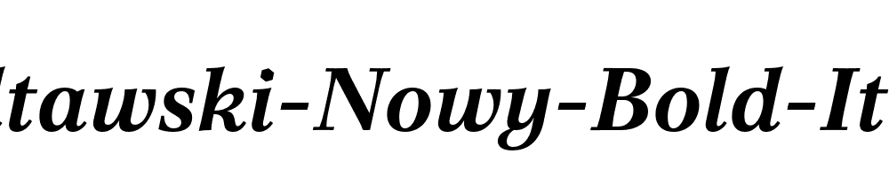 Poltawski-Nowy-Bold-Italic