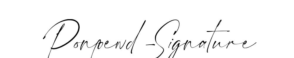 Ponpewd-Signature