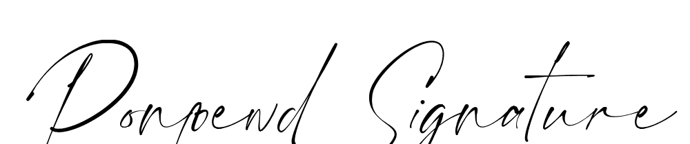 Ponpewd Signature