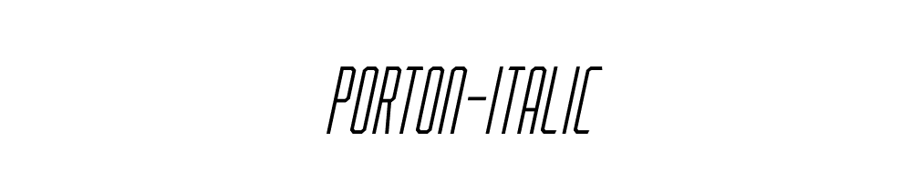 Porton-Italic