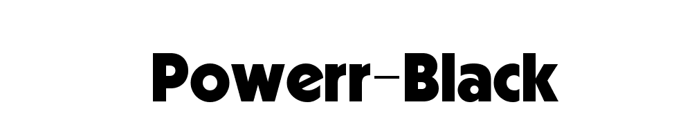 Powerr-Black