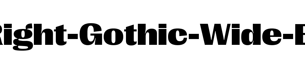 PP-Right-Gothic-Wide-Black