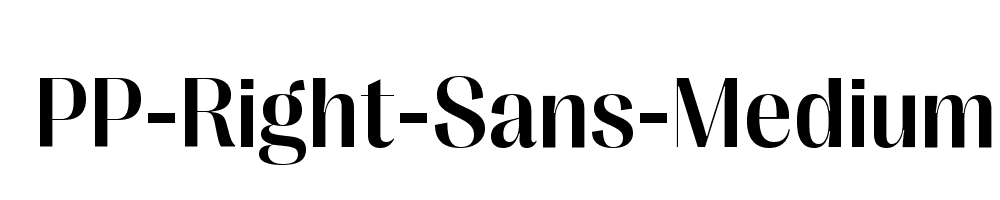 PP-Right-Sans-Medium