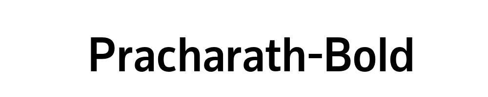Pracharath-Bold
