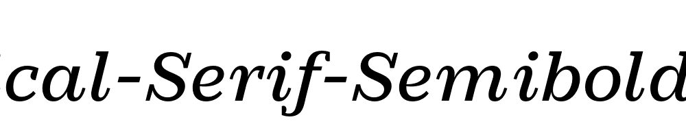 Practical-Serif-Semibold-Italic