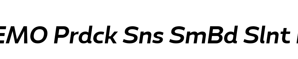 FSP DEMO Prdck Sns SmBd Slnt Regular