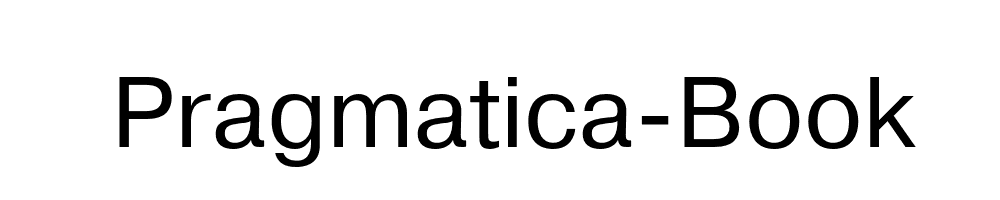 Pragmatica-Book