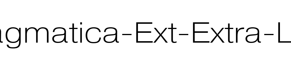 Pragmatica-Ext-Extra-Light