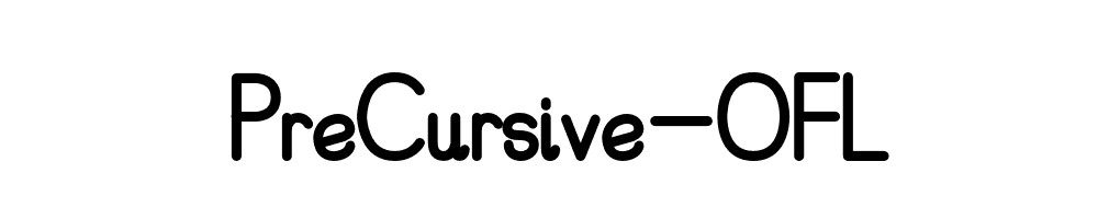 PreCursive-OFL