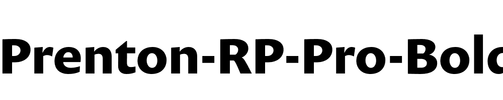 Prenton-RP-Pro-Bold