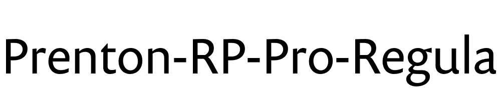 Prenton-RP-Pro-Regular