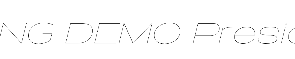  DEMO Presicav Ul Italic