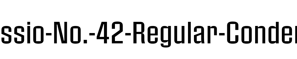 Pressio-No.-42-Regular-Condensed