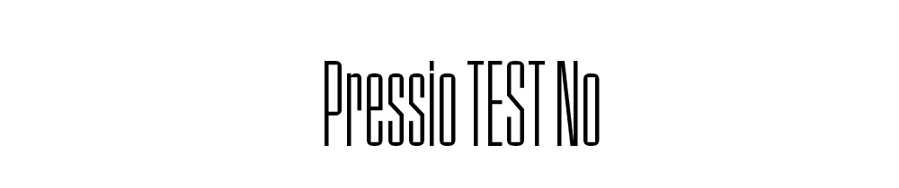 Pressio Test No