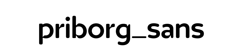 Priborg_sans