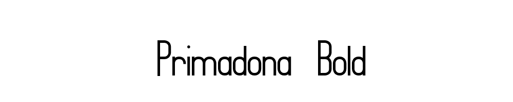 Primadona-Bold