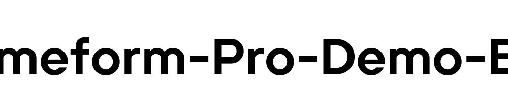 Primeform-Pro-Demo-Bold