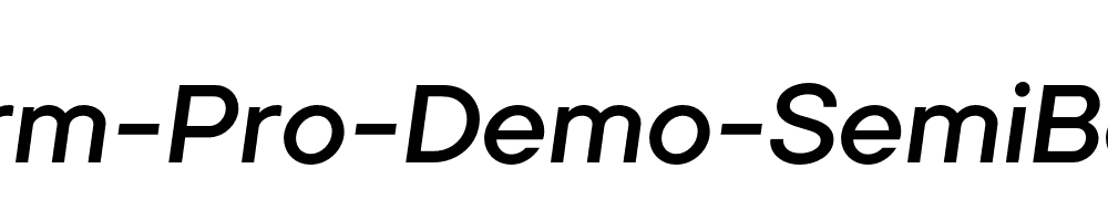 Primeform-Pro-Demo-SemiBold-Italic