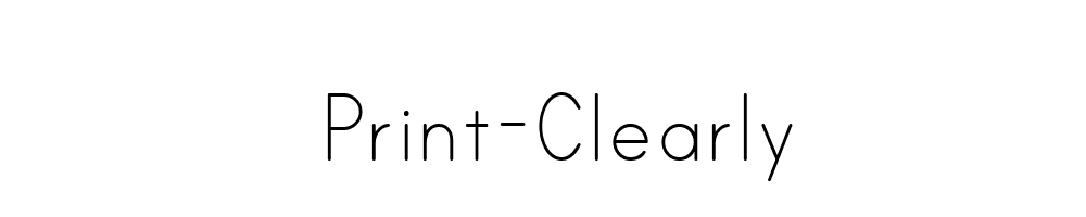 Print-Clearly