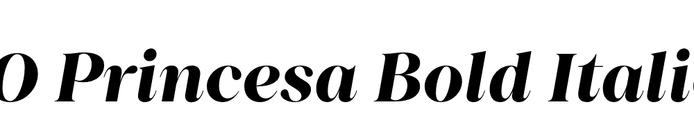 FSP DEMO Princesa Bold Italic Regular