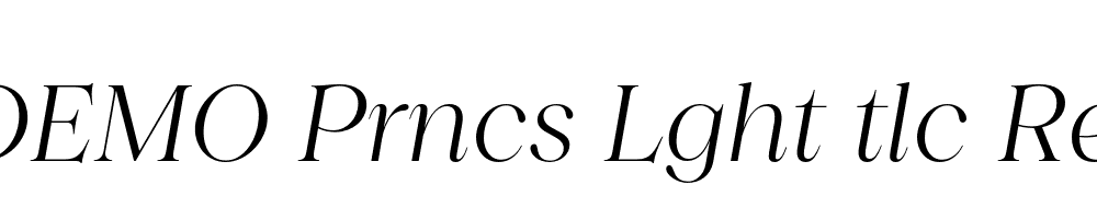 FSP DEMO Prncs Lght tlc Regular