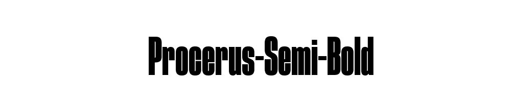 Procerus-Semi-Bold