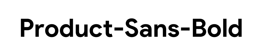 Product-Sans-Bold