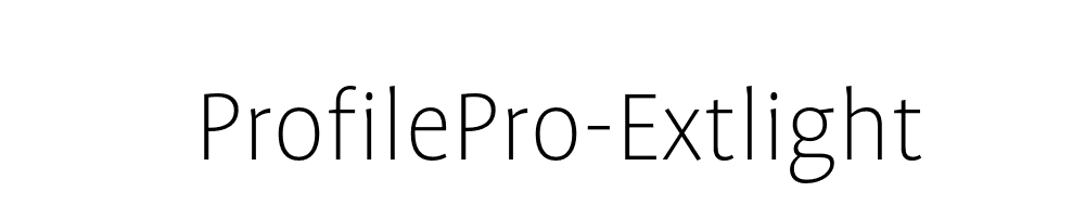 ProfilePro-Extlight