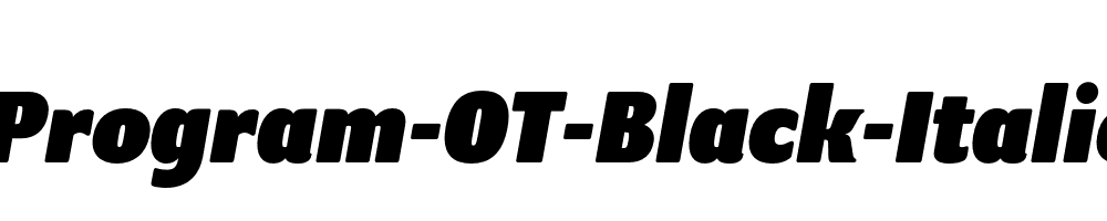 Program-OT-Black-Italic