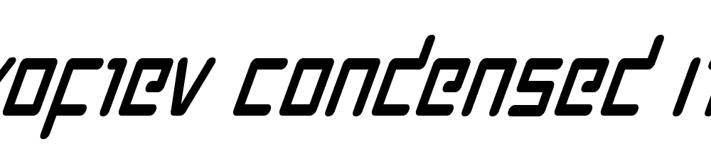 Prokofiev Condensed Italic