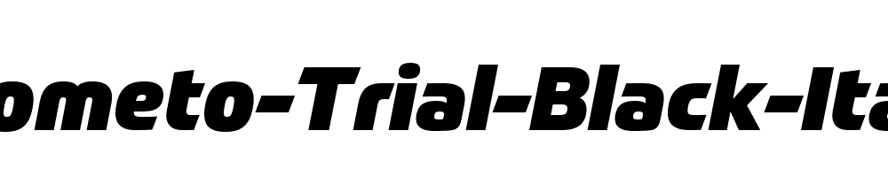 Prometo-Trial-Black-Italic