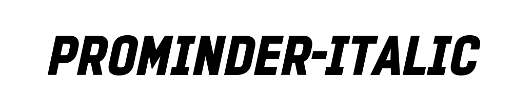 PROMINDER-Italic