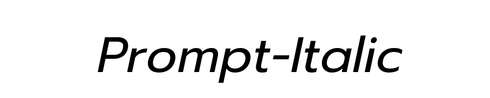 Prompt-Italic