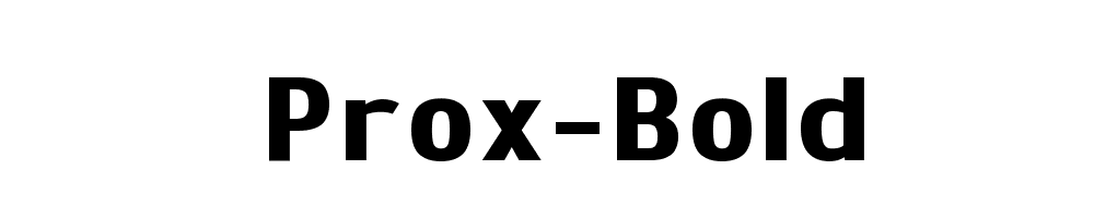 Prox-Bold