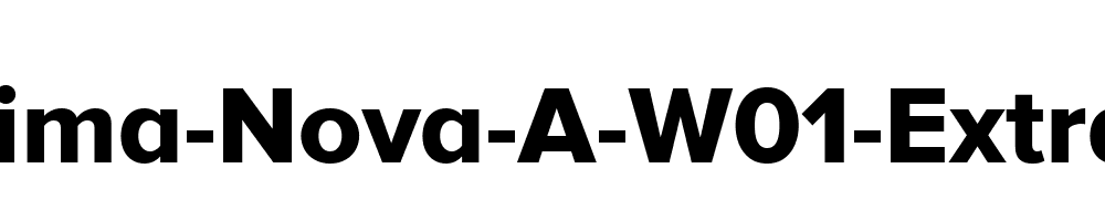 Proxima-Nova-A-W01-Extrabold